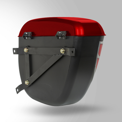 SAFARI BOX WITH UNIVERSAL FITMENTS CHERRY RED