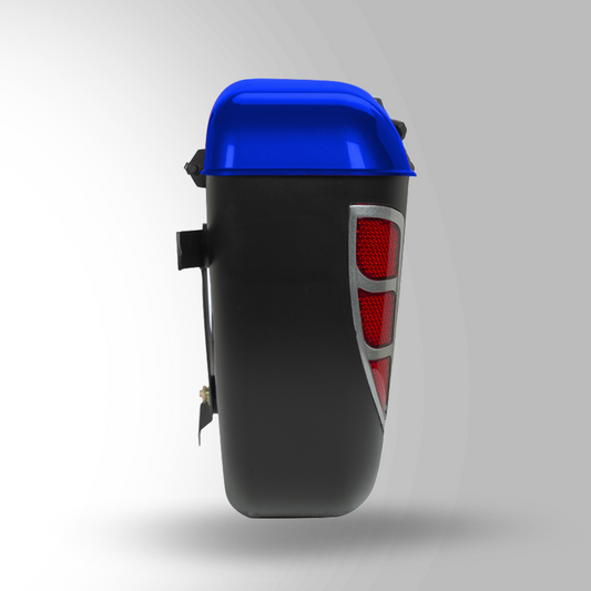 SAFARI BOX WITH UNIVERSAL FITMENTS FLAME BLUE
