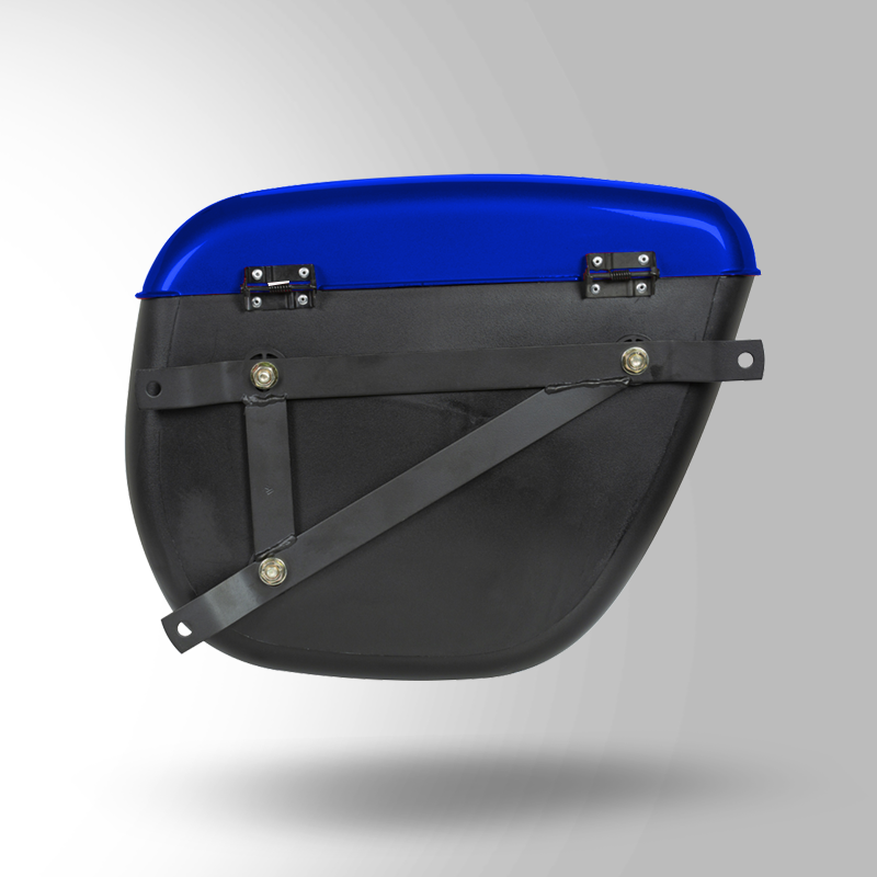 SAFARI BOX WITH UNIVERSAL FITMENTS FLAME BLUE