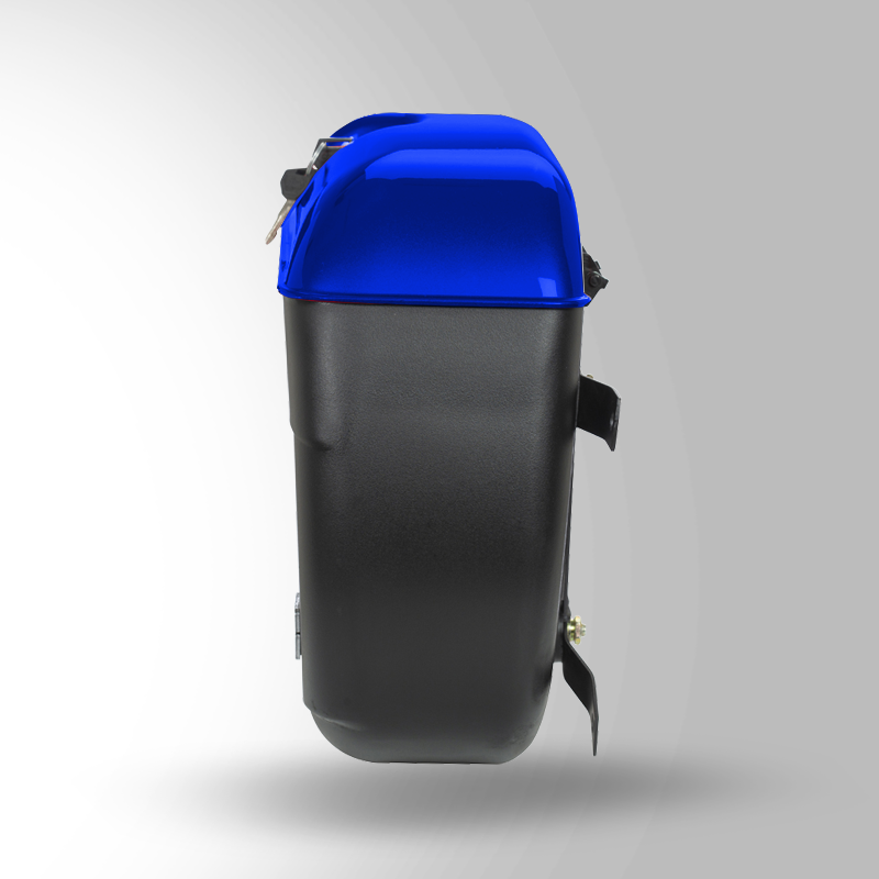 SAFARI BOX WITH UNIVERSAL FITMENTS FLAME BLUE