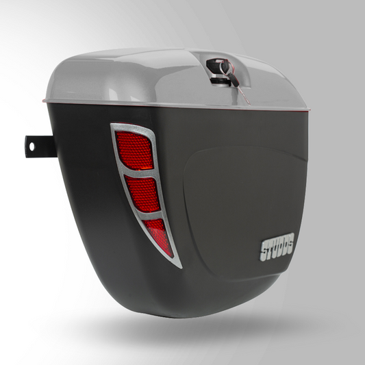 SAFARI BOX WITH UNIVERSAL FITMENTS SILVER GREY