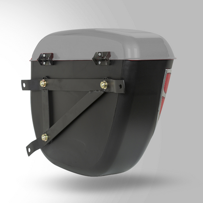 SAFARI BOX WITH UNIVERSAL FITMENTS SILVER GREY