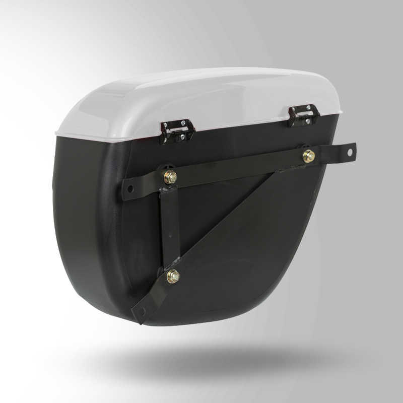 SAFARI BOX WITH UNIVERSAL FITMENTS WHITE