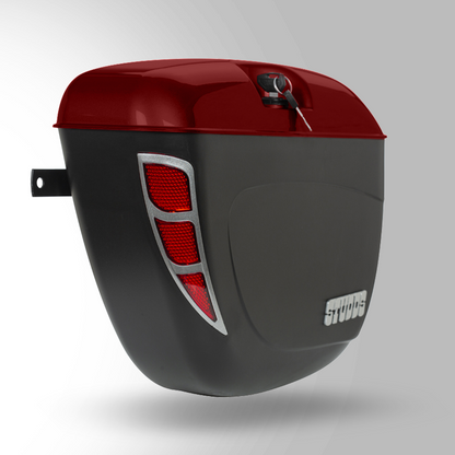SAFARI BOX WITH UNIVERSAL FITMENTS WINE RED