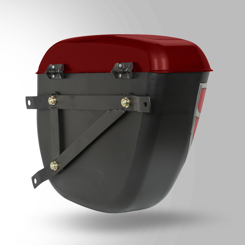 SAFARI BOX WITH UNIVERSAL FITMENTS WINE RED