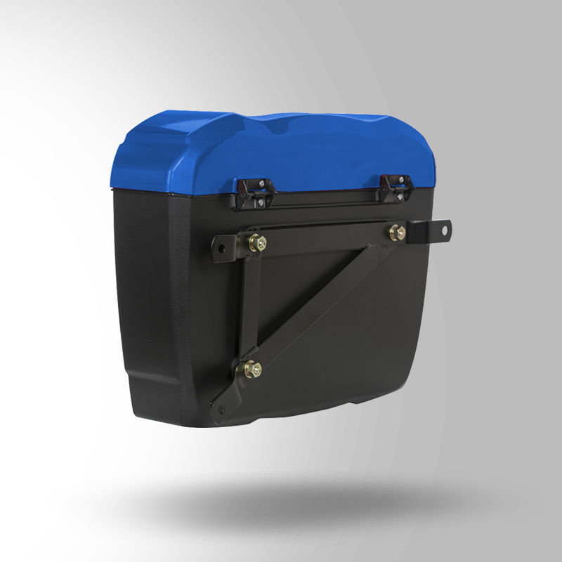 SIDE BOX EXPLORER WITH UNIVERSAL FITMENT CLAMP BLUE