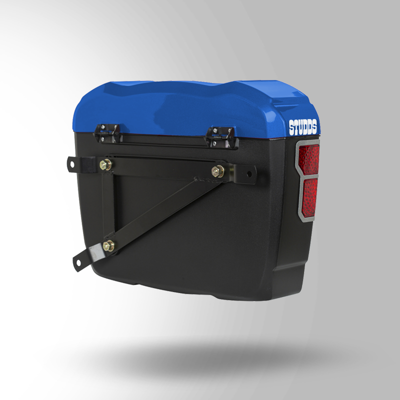 SIDE BOX EXPLORER WITH UNIVERSAL FITMENT CLAMP BLUE