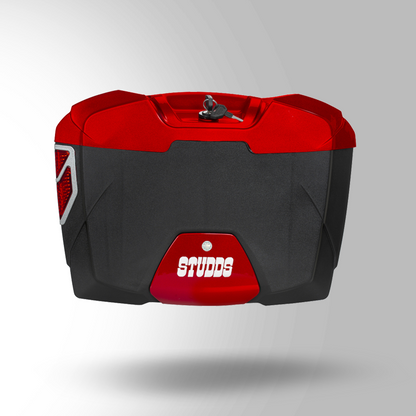 SIDE BOX EXPLORER WITH UNIVERSAL FITMENT CLAMP RED