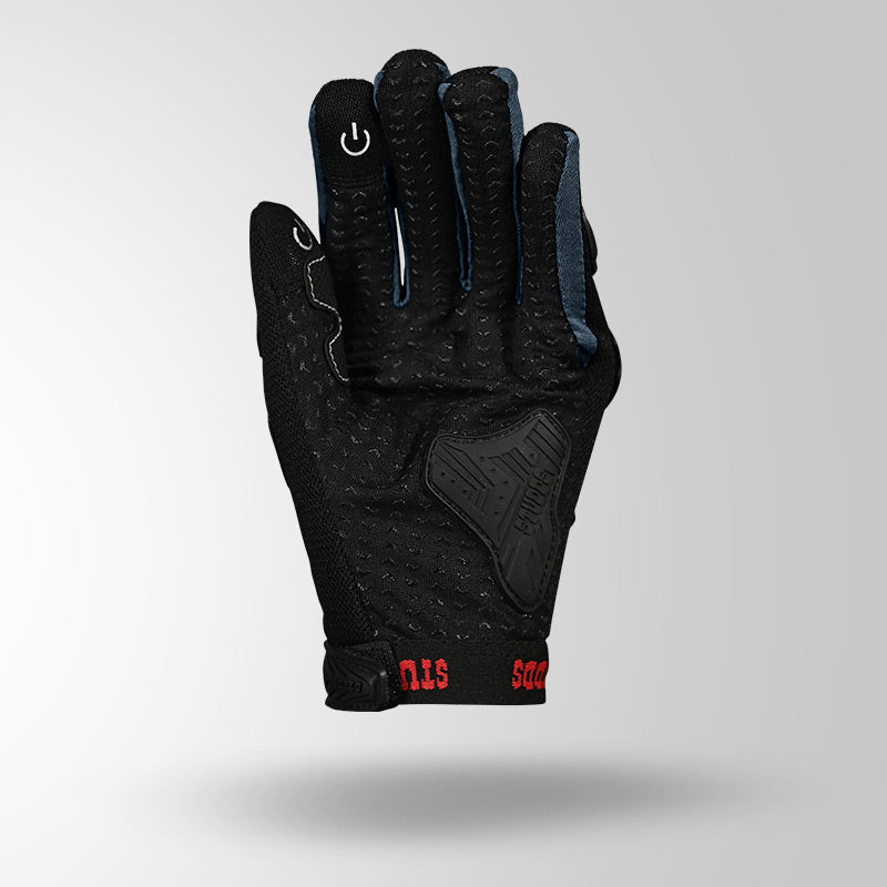 SMG 6 RIDING GLOVES GREY