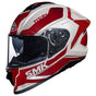 GLOSSY PEALR WHITE RED GL131
