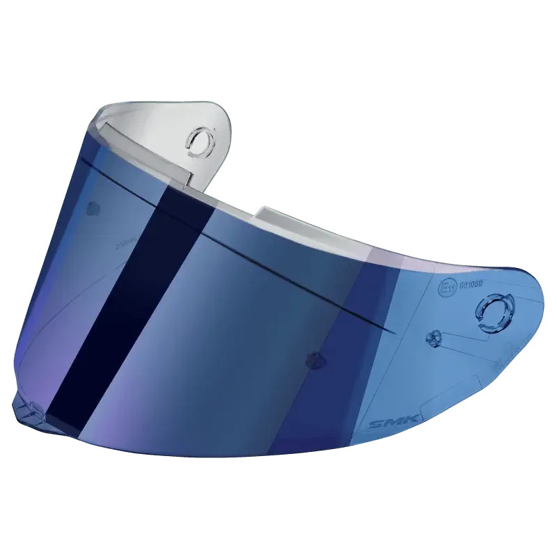 SMK Typhoon Helmet Visor – Original Dark Blue Visor (Pinlock 30 Ready)