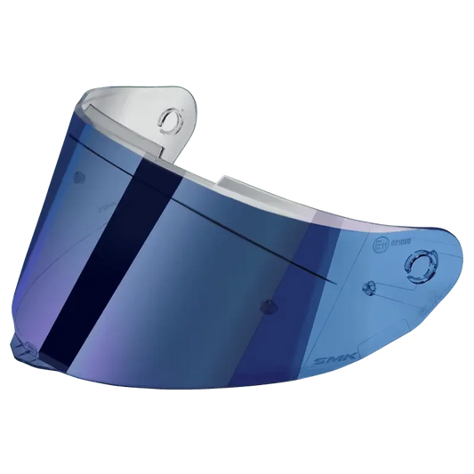 SMK Typhoon Helmet Visor – Original Dark Blue Visor (Pinlock 30 Ready)