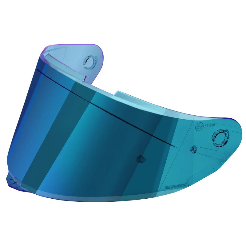 SMK Typhoon Ice Blue Day & Night Visor - Pinlock 30 Ready