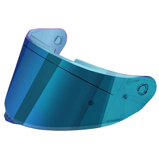 SMK Typhoon Ice Blue Day & Night Visor - Pinlock 30 Ready