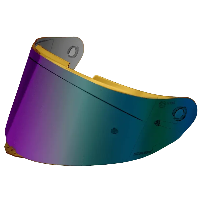 SMK Typhoon Helmet Visor – Original Rainbow Visor (Pinlock 30 Ready)