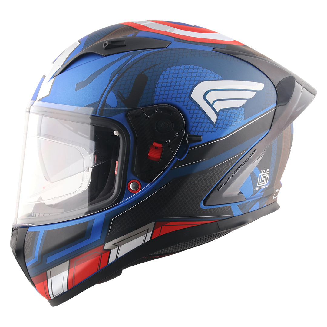 Street Marvel Captain America Helmet