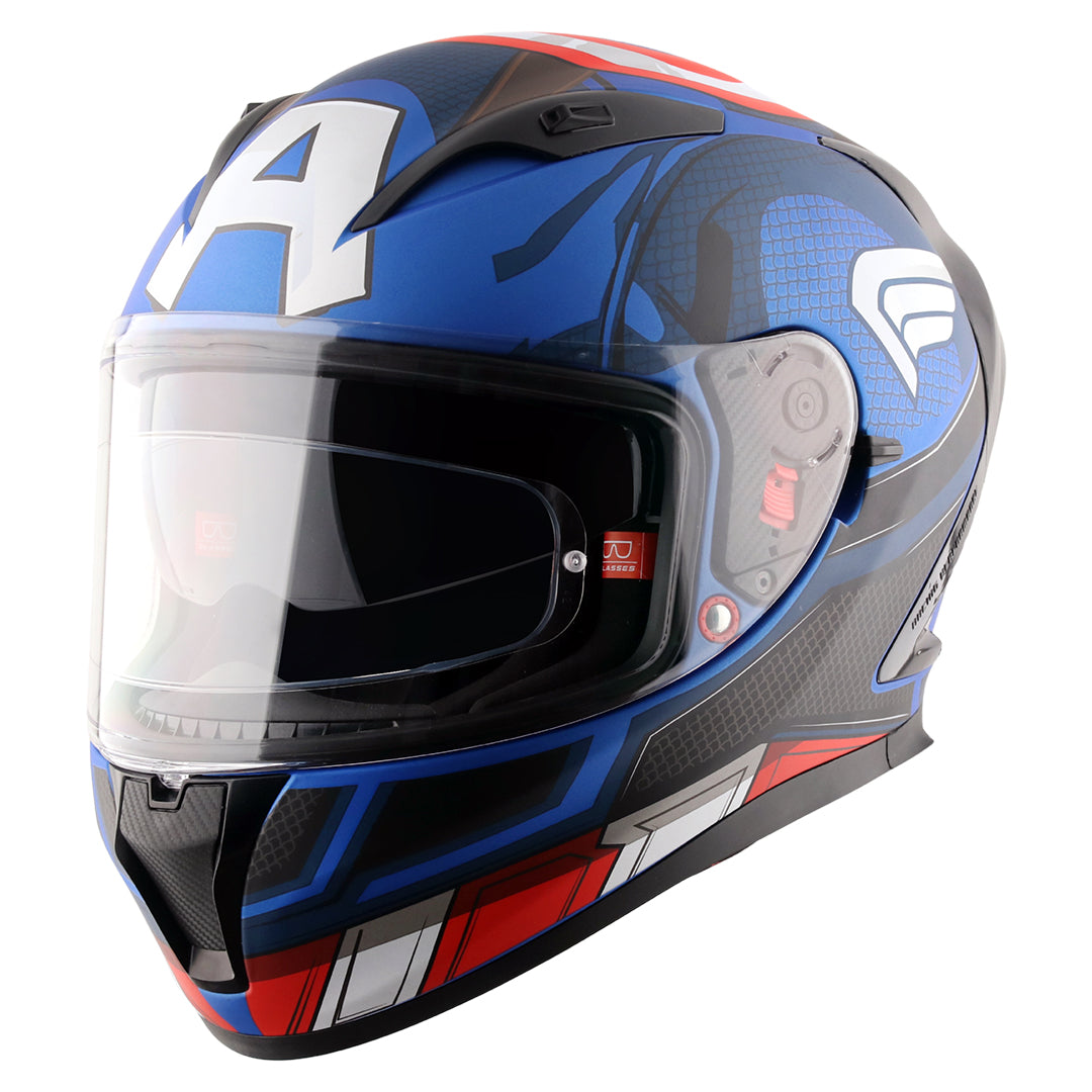 Street Marvel Captain America Helmet