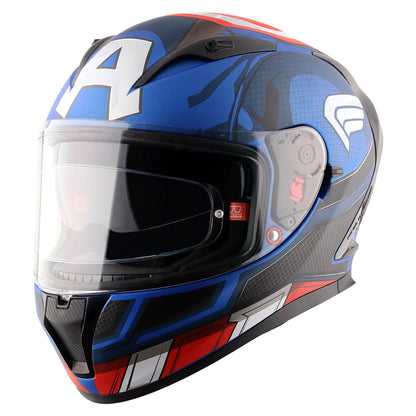 Street Marvel Captain America Helmet