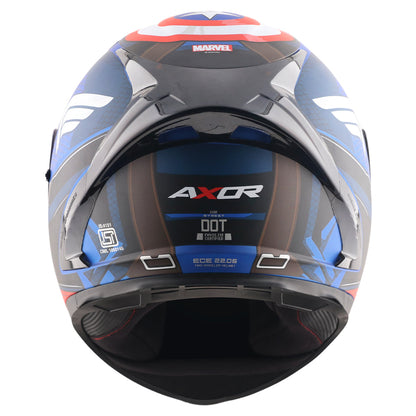 Street Marvel Captain America Helmet
