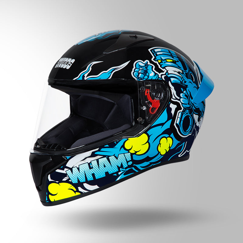 THUNDER COMMUNICATION READY D10 DECOR BLACK & BLUE WITH BATTERY
