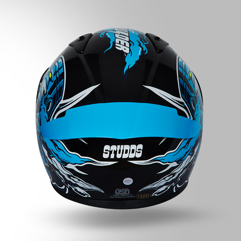 THUNDER COMMUNICATION READY D10 DECOR BLACK & BLUE WITH BATTERY