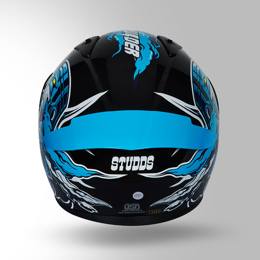 THUNDER COMMUNICATION READY D10 DECOR BLACK & BLUE WITH BATTERY