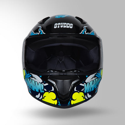 THUNDER COMMUNICATION READY D10 DECOR BLACK & BLUE WITH BATTERY