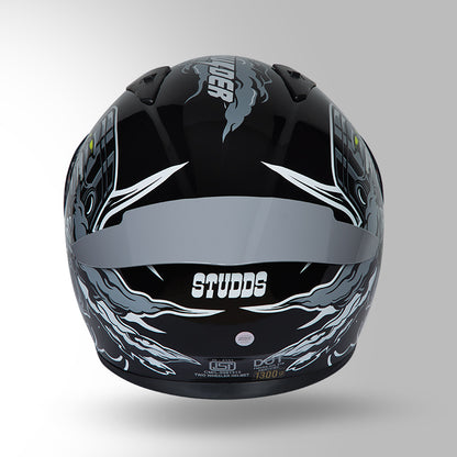 THUNDER COMMUNICATION READY D10 DECOR BLACK & GREY WITH BATTERY