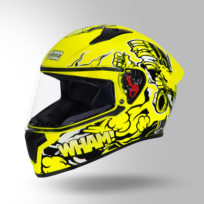 THUNDER COMMUNICATION READY D10 DECOR MATT YELLOW & YELLOW WITH BATTERY
