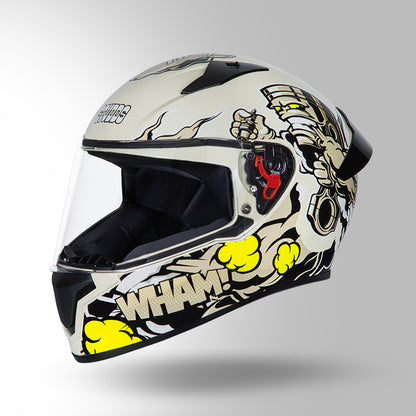THUNDER COMMUNICATION READY D10 DECOR OFF WHITE & YELLOW WITH BATTERY
