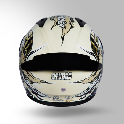 THUNDER COMMUNICATION READY D10 DECOR OFF WHITE & YELLOW WITH BATTERY