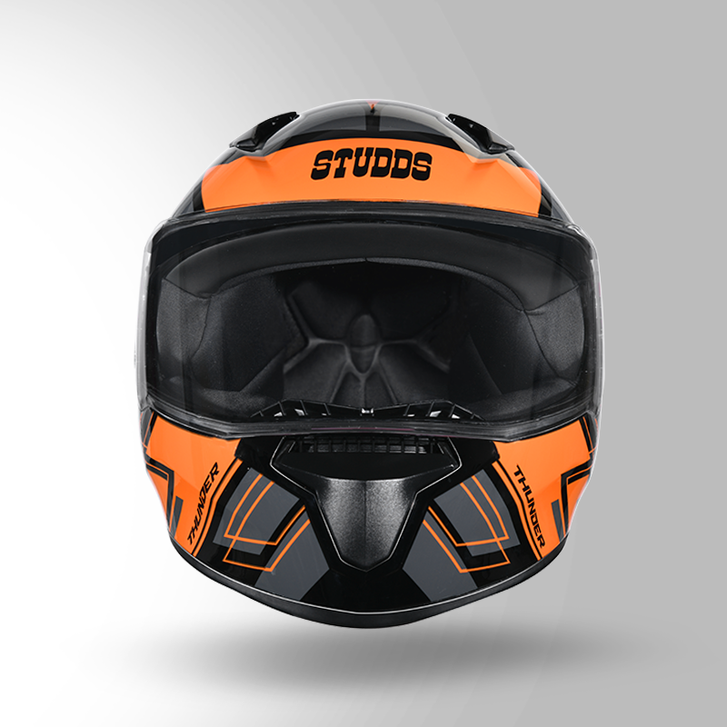 THUNDER COMMUNICATION READY D3 DECOR BLACK & ORANGE WITH BATTERY