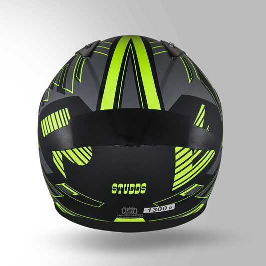 THUNDER COMMUNICATION READY D3 DECOR MATT BLACK & YELLOW WITH BATTERY