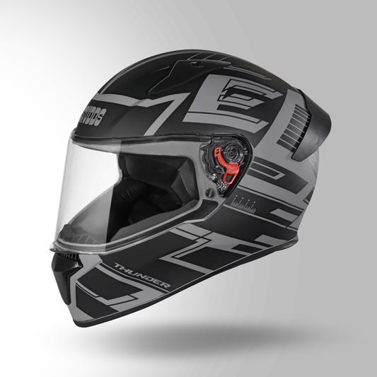 THUNDER COMMUNICATION READY D3 DECOR MATT GREY & BLACK WITH BATTERY
