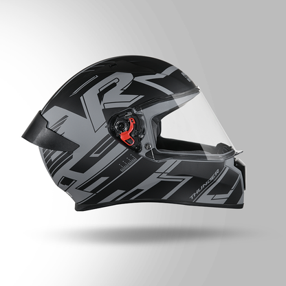 THUNDER COMMUNICATION READY D3 DECOR MATT GREY & BLACK WITH BATTERY
