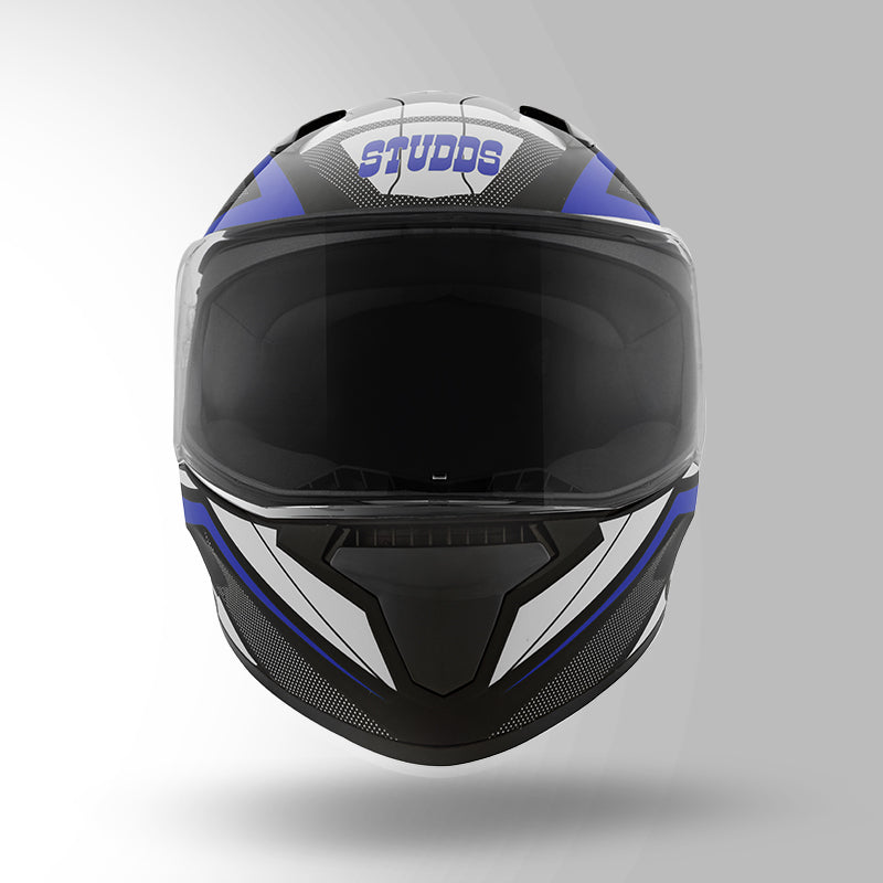 THUNDER COMMUNICATION READY D4 DECOR BLACK & BLUE WITH BATTERY
