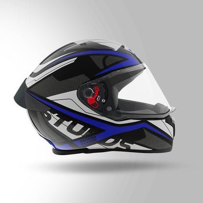 THUNDER COMMUNICATION READY D4 DECOR BLACK & BLUE WITH BATTERY