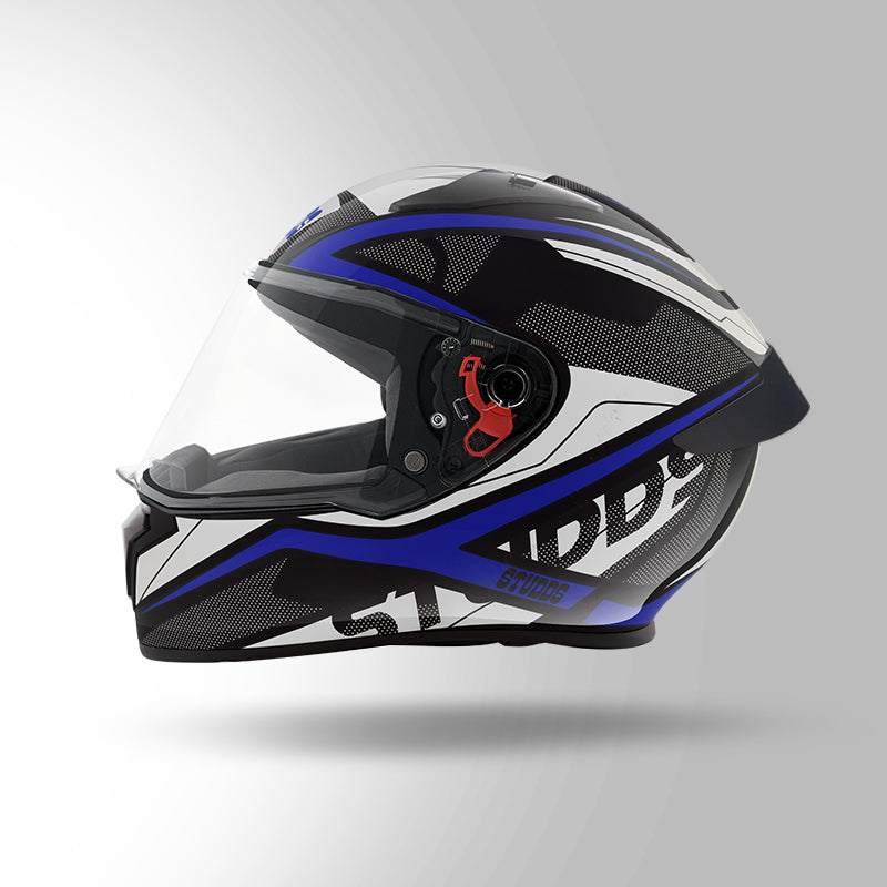 THUNDER COMMUNICATION READY D4 DECOR BLACK & BLUE WITH BATTERY