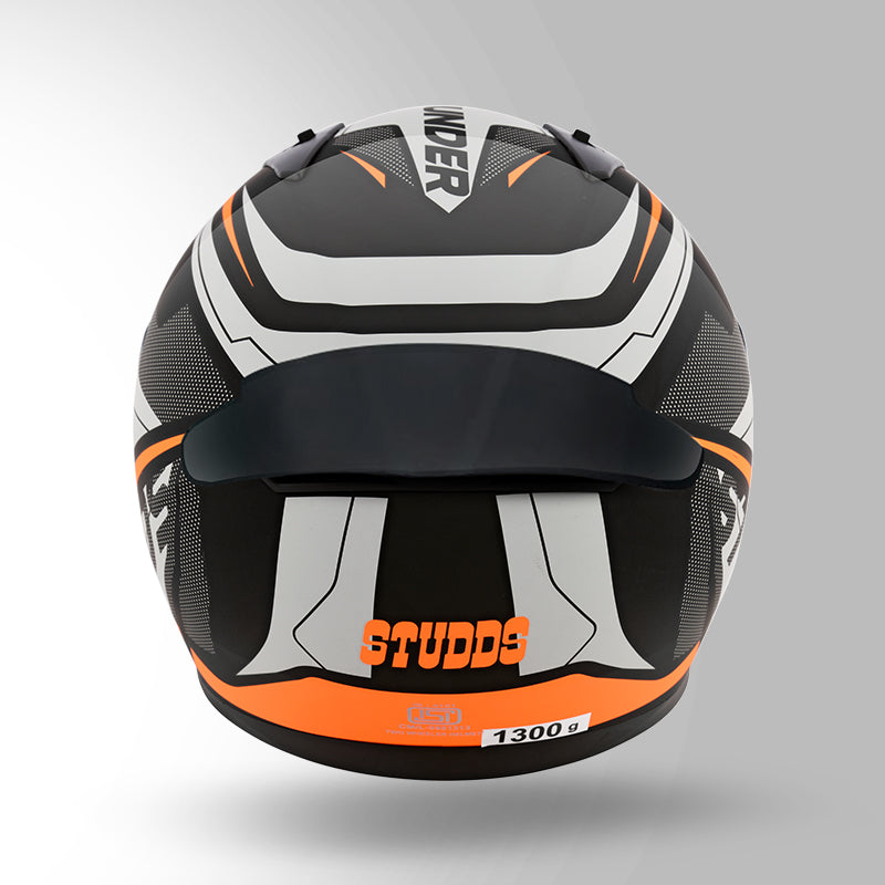 THUNDER COMMUNICATION READY D4 DECOR BLACK & ORANGE WITH BATTERY