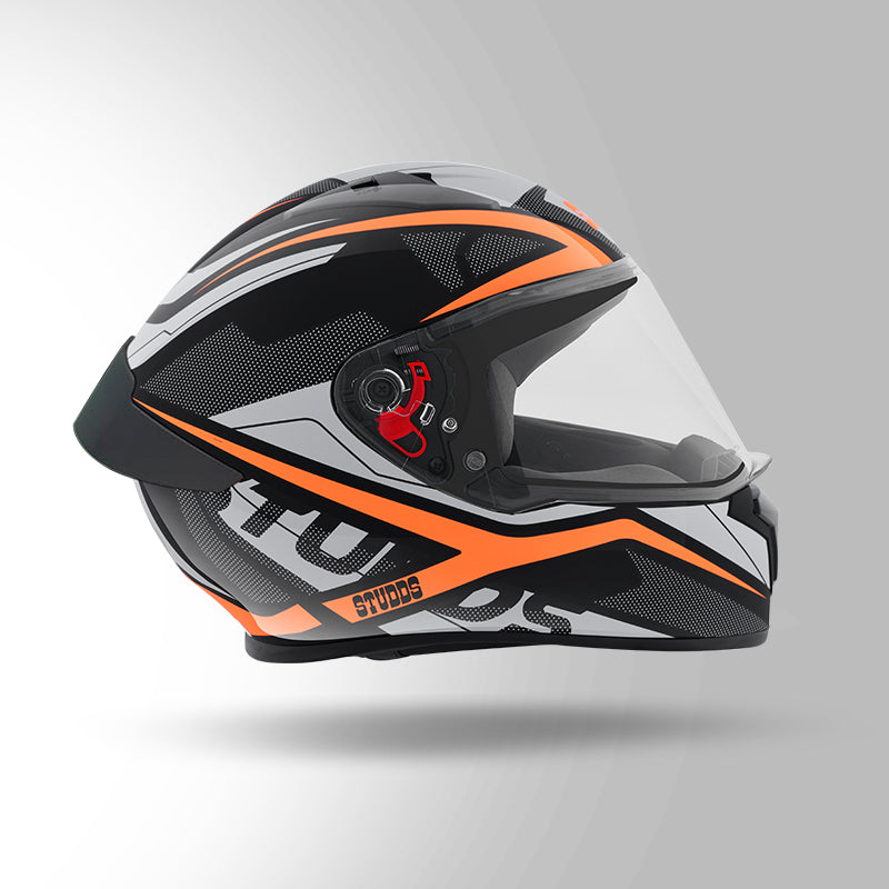 THUNDER COMMUNICATION READY D4 DECOR BLACK & ORANGE WITH BATTERY