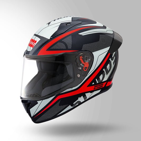 THUNDER COMMUNICATION READY D4 DECOR BLACK & RED WITH BATTERY