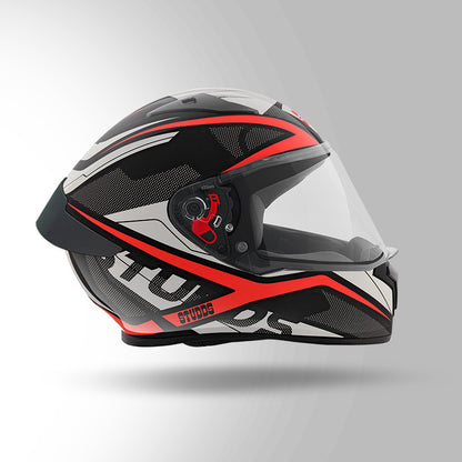 THUNDER COMMUNICATION READY D4 DECOR BLACK & RED WITH BATTERY