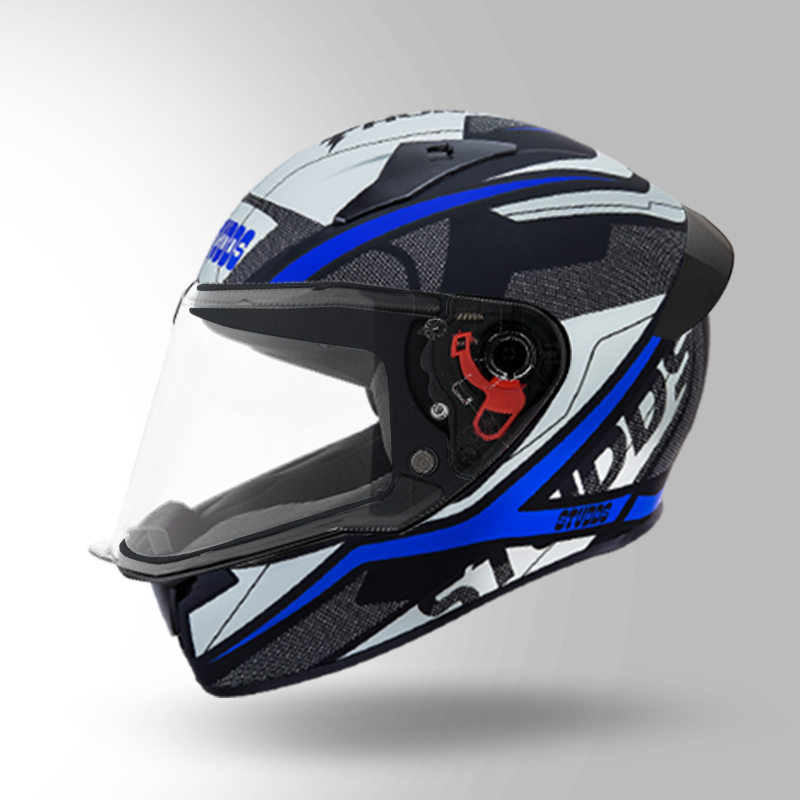 THUNDER COMMUNICATION READY D4 DECOR MATT BLACK & BLUE WITH BATTERY