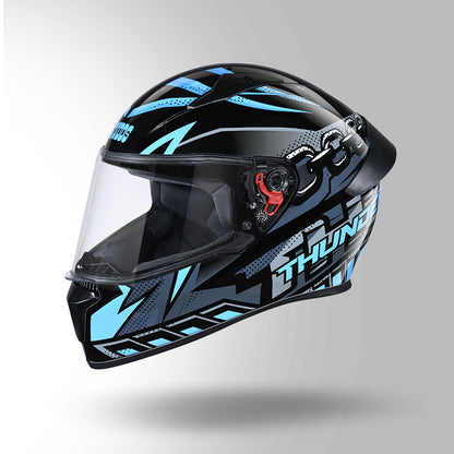 THUNDER COMMUNICATION READY D5 DECOR BLACK & BLUE WITH BATTERY