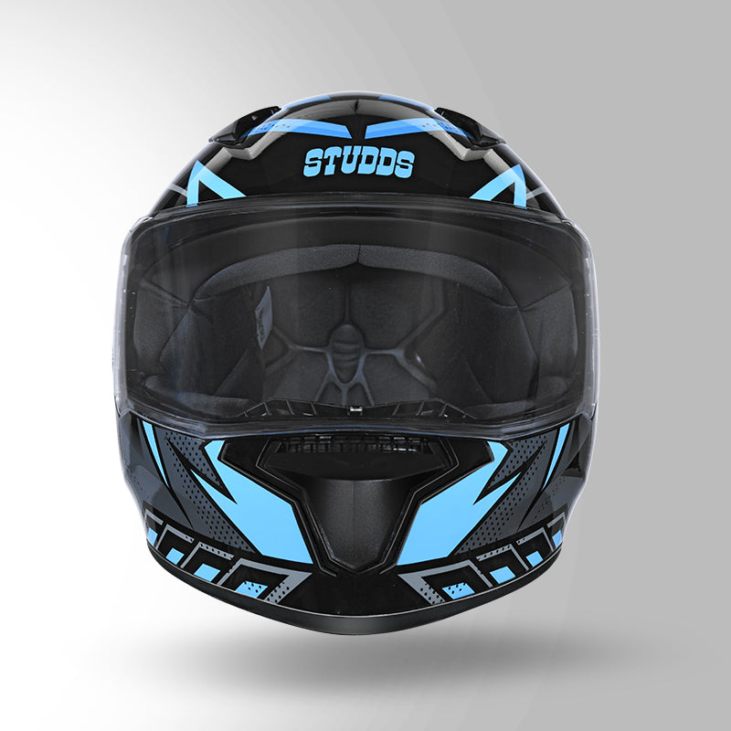 THUNDER COMMUNICATION READY D5 DECOR BLACK & BLUE WITH BATTERY