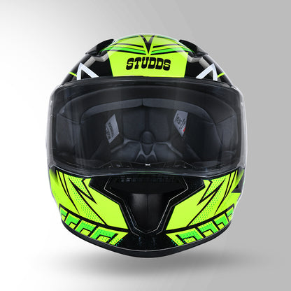 THUNDER COMMUNICATION READY D5 DECOR BLACK/GREEN & YELLOW WITH BATTERY