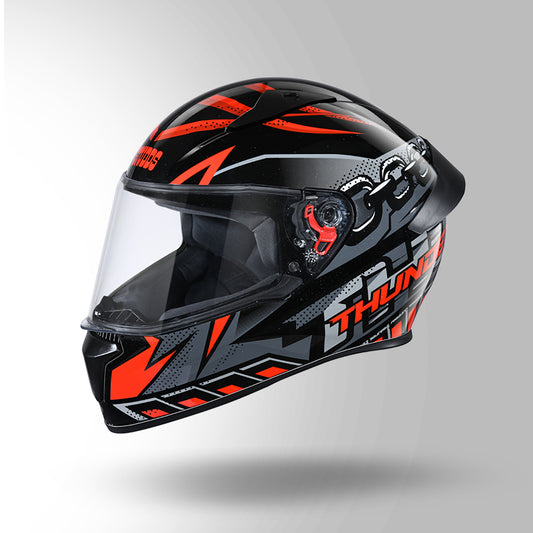 THUNDER COMMUNICATION READY D5 DECOR BLACK & RED WITH BATTERY
