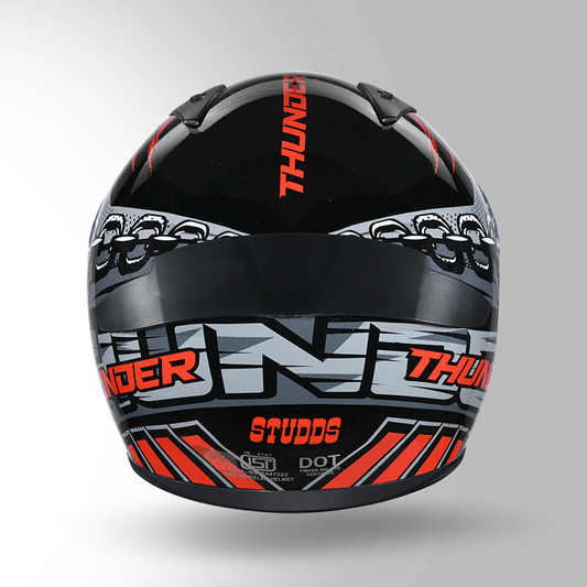 THUNDER COMMUNICATION READY D5 DECOR BLACK & RED WITH BATTERY