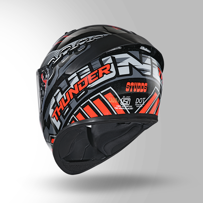 THUNDER COMMUNICATION READY D5 DECOR BLACK & RED WITH BATTERY