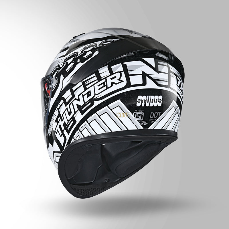 THUNDER COMMUNICATION READY D5 DECOR BLACK & WHITE WITH BATTERY